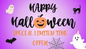 Limited time Halloween offer!