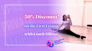 50% Discount on the first lesson with coach Milena!