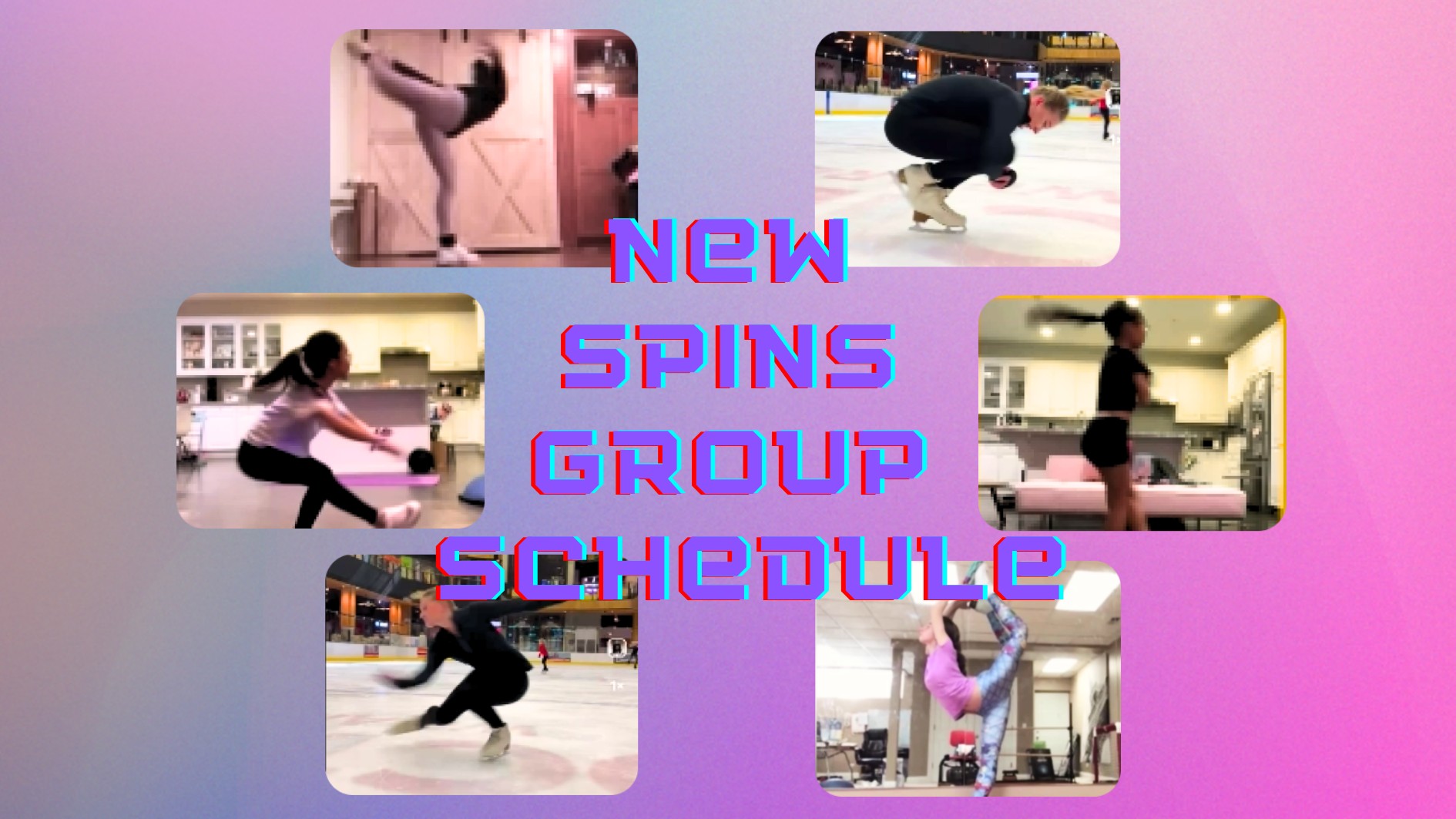 New schedule for spins group